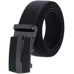 Men's Auto Lock Leather Belt