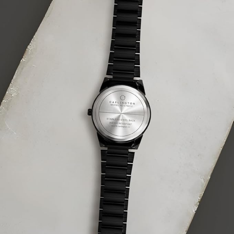 Premium Watch for Men with Black Colored Chain